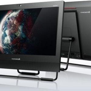 Lenovo ThinkCentre All in One m72 on White Background